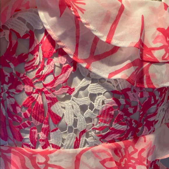 Lilly Pulitzer Olive Top Resort White Caliente - Picture 5 of 16